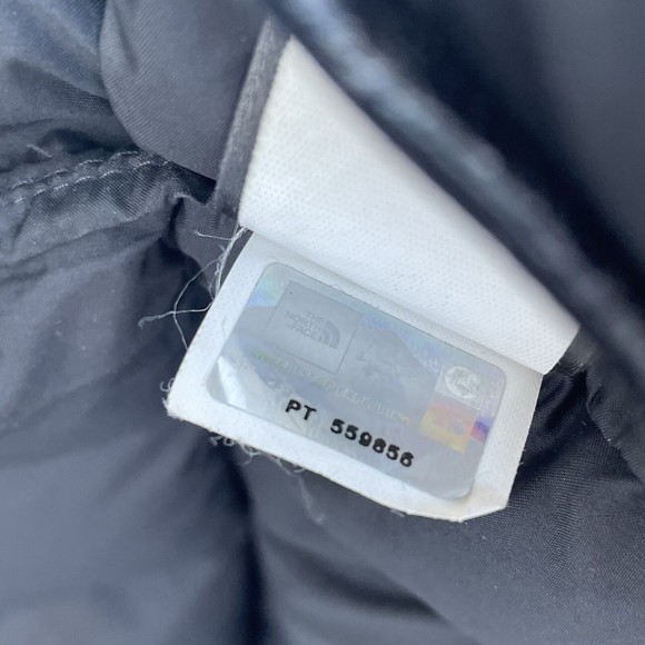 The North Face 550 Down Parka Coat Puffer Jacket Mid Length Womens Black size M - Picture 12 of 13